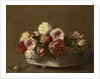 Roses in a Porcelain Planter, c.1875-1900 by Victoria Dubourg