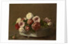 Roses in a Porcelain Planter, c.1875-1900 by Victoria Dubourg