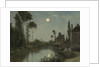 Moonlit River, c.1866-70 by Stanislas Victor Edouard Lepine
