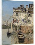 Venice, House on the Canal, c.1900 by Martin Rico y Ortega