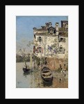 Venice, House on the Canal, c.1900 by Martin Rico y Ortega