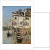 Venice, House on the Canal, c.1900 by Martin Rico y Ortega