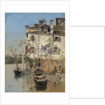 Venice, House on the Canal, c.1900 by Martin Rico y Ortega