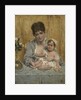 Mother and Child, c.1875-80 by Alfred Emile Stevens