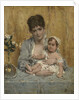 Mother and Child, c.1875-80 by Alfred Emile Stevens
