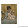 Mother and Child, c.1875-80 by Alfred Emile Stevens