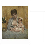 Mother and Child, c.1875-80 by Alfred Emile Stevens