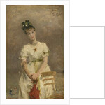 Young Woman by the Sea, 1886 by Alfred Emile Stevens