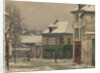 Snow Effect in the Suburbs, c.1875-85 by Victor Vignon