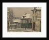 Snow Effect in the Suburbs, c.1875-85 by Victor Vignon