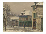 Snow Effect in the Suburbs, c.1875-85 by Victor Vignon