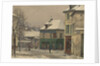 Snow Effect in the Suburbs, c.1875-85 by Victor Vignon