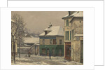 Snow Effect in the Suburbs, c.1875-85 by Victor Vignon