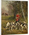 Hunting Hounds, c.1850-97 by Charles Oliver de Penne