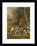 Hunting Hounds, c.1850-97 by Charles Oliver de Penne