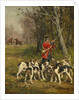 Hunting Hounds, c.1850-97 by Charles Oliver de Penne