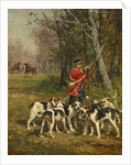 Hunting Hounds, c.1850-97 by Charles Oliver de Penne