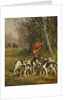 Hunting Hounds, c.1850-97 by Charles Oliver de Penne