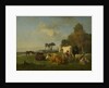 Cattle and Sheep in a Landscape, c.1855 by Constant-Emile Troyon