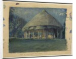 Hut in Moonlight, Iva, Savaii, October 1890, 1890 by John La Farge or Lafarge