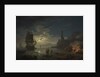 Coastal Scene in Moonlight, 1769 by Claude Joseph Vernet