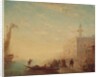 Riva degli Schiavoni, Sunset, 1880s by Felix Ziem