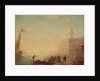 Riva degli Schiavoni, Sunset, 1880s by Felix Ziem