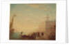 Riva degli Schiavoni, Sunset, 1880s by Felix Ziem