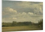 East Bergholt Common, View toward the Rectory, 18th August 1813 by John Constable
