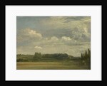East Bergholt Common, View toward the Rectory, 18th August 1813 by John Constable