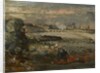 Sketch for 'The Opening of Waterloo Bridge Seen from Whitehall Stairs, June 18th 1817', c.1819 by John Constable