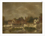 Sheds and Old Houses on the Yare, c.1803 by John Crome