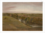 Stratford Saint Mary from the Coombs, c.1800 by John Constable