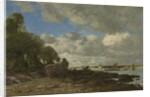Plougastel, the Ferry Crossing, 1873 by Eugene Louis Boudin