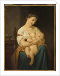 Mother and Child, c.1869 by Hugues Merle