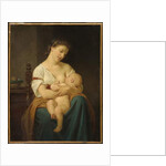 Mother and Child, c.1869 by Hugues Merle