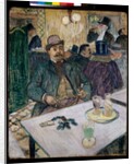 Monsieur Boileau at the Cafe, 1893 by Henri de Toulouse-Lautrec