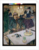 Monsieur Boileau at the Cafe, 1893 by Henri de Toulouse-Lautrec