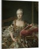 Portrait of the Marquise d'Aguirandes, 1759 by Francois-Hubert Drouais