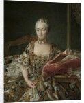 Portrait of the Marquise d'Aguirandes, 1759 by Francois-Hubert Drouais