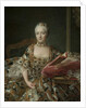 Portrait of the Marquise d'Aguirandes, 1759 by Francois-Hubert Drouais