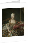 Portrait of the Marquise d'Aguirandes, 1759 by Francois-Hubert Drouais