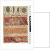 Animals, Birds and Plants, Ilkhanid Period, 1341 by Persian School
