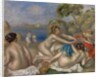 Bathers Playing with a Crab, c.1897 by Pierre Auguste Renoir