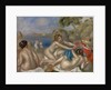 Bathers Playing with a Crab, c.1897 by Pierre Auguste Renoir
