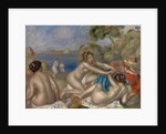 Bathers Playing with a Crab, c.1897 by Pierre Auguste Renoir