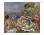 Bathers Playing with a Crab, c.1897 by Pierre Auguste Renoir
