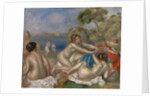 Bathers Playing with a Crab, c.1897 by Pierre Auguste Renoir