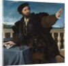 Portrait of a Man, possibly Girolamo Rosati, 1533-34 by Lorenzo Lotto