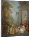 Dancers in a Pavilion, 1720s by Jean-Baptiste Joseph Pater